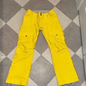 Burton Yellow Women’s Snowpants